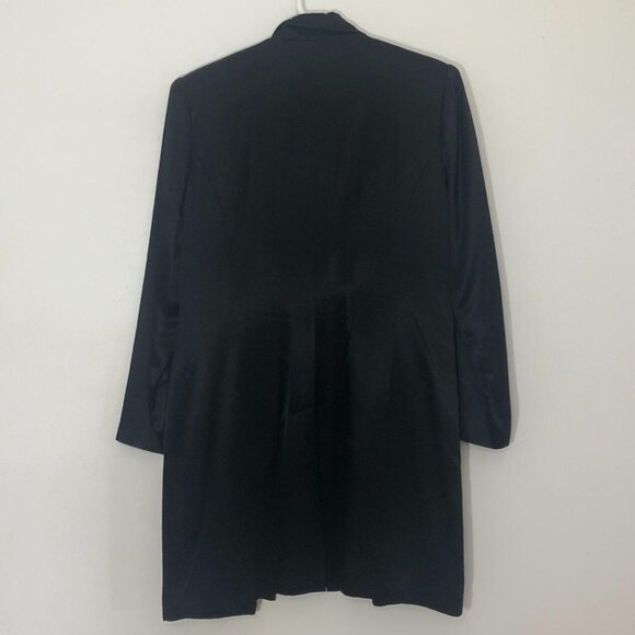 BEECHERS BROOK (Size S) MIDI BLACK BLAZER JACKET - Picture 2 of 4
